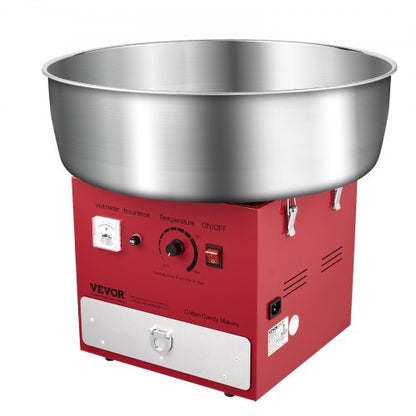 Commercial Cotton Candy Machine Cotton Candy Machine 1000W for Party Red | EU