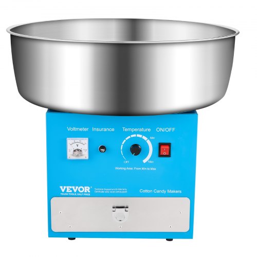 Kommersiell sockervaddsmaskin Sockervaddsmaskin 1000W för Party Blå |  EU