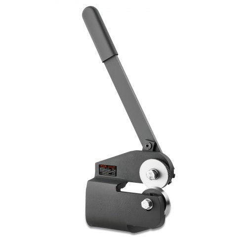Sheet Metal Shear, Throatless Rotary Hand Shear, 16 Gauge Mild Steel Sheet Cutter with 0.06 in Capacity, with Solid Construction, Mounting Type, for Cutting Steel, Copper, Rebar, and Aluminum