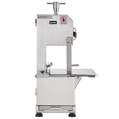 2200W Commercial Electric Meat Band Saw Stainless Steel Bone Saw Machine