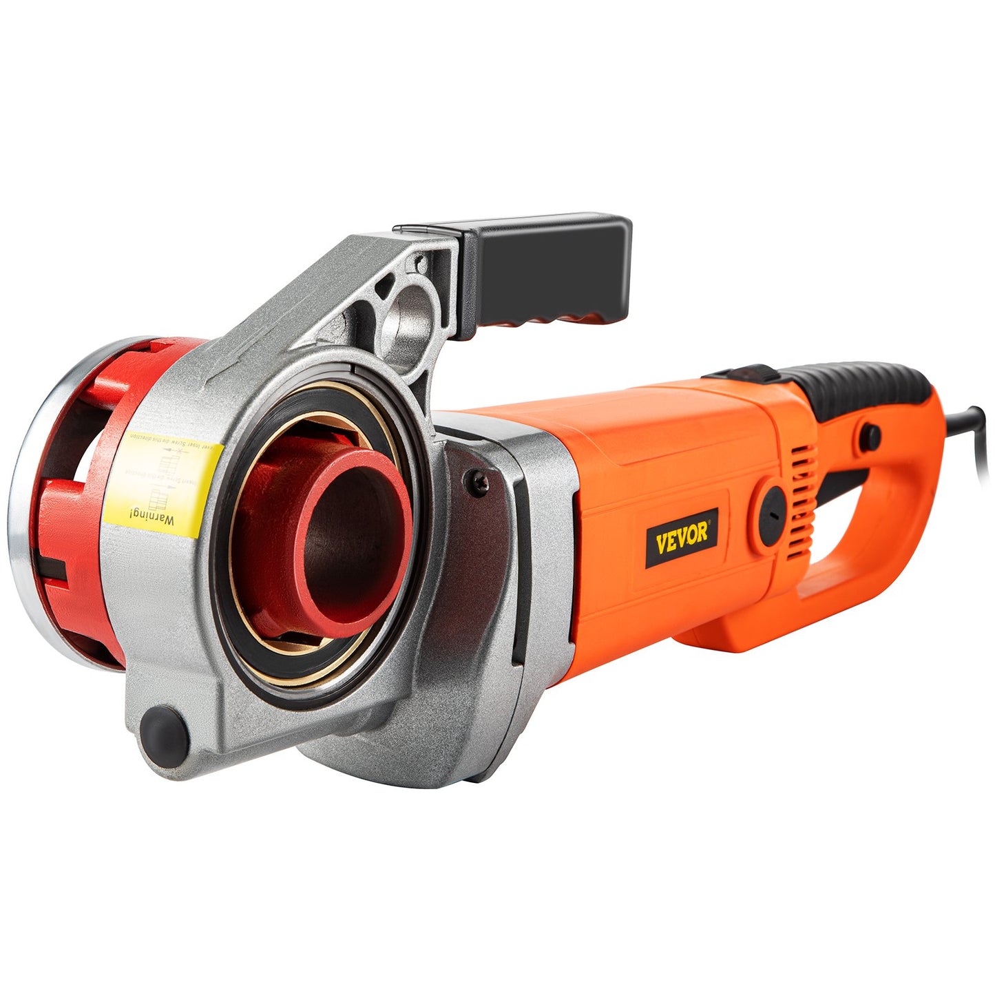 Electric pipe threader, 2300W pipe threading machine, powerful handheld drive, 220V pipe threader, portable pipe threader with 6 punches 1/2"-2