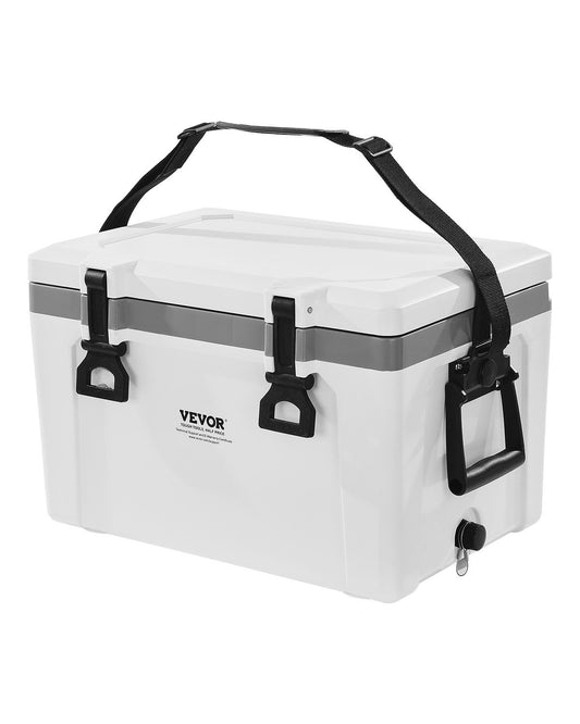 Portable Cooler 26 QT Insulated Cooler 38 Can Capacity with Handle Strap