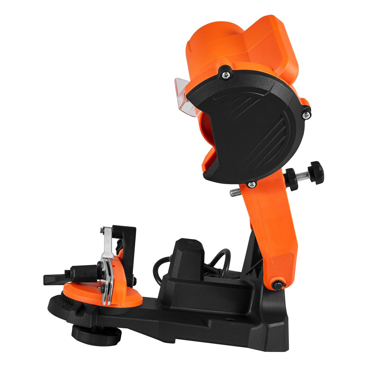 Electric Chainsaw Sharpener, 85W Bench Saw Chain Sharpener 5000RPM, Professional Chainsaw Sharpening Tool with 2 Grinding Wheels for Woodworking, Logging, Gardening