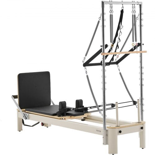 Pilates Reformer Pilates-Maschine Heim-Fitnessgerät mit Widerstand | EU
