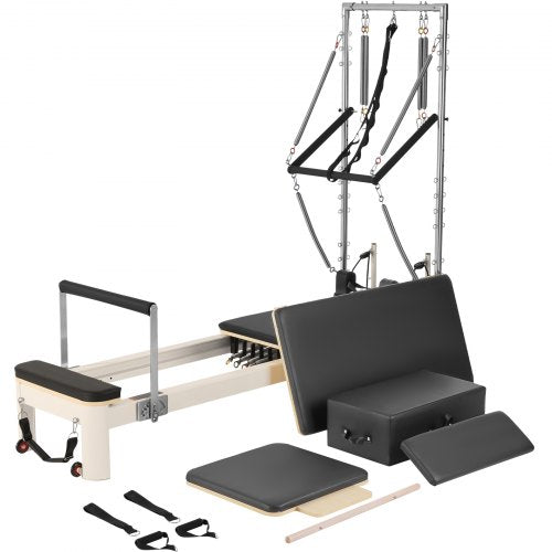 Pilates Reformer Pilates-Maschine Heim-Fitnessgerät mit Widerstand | EU