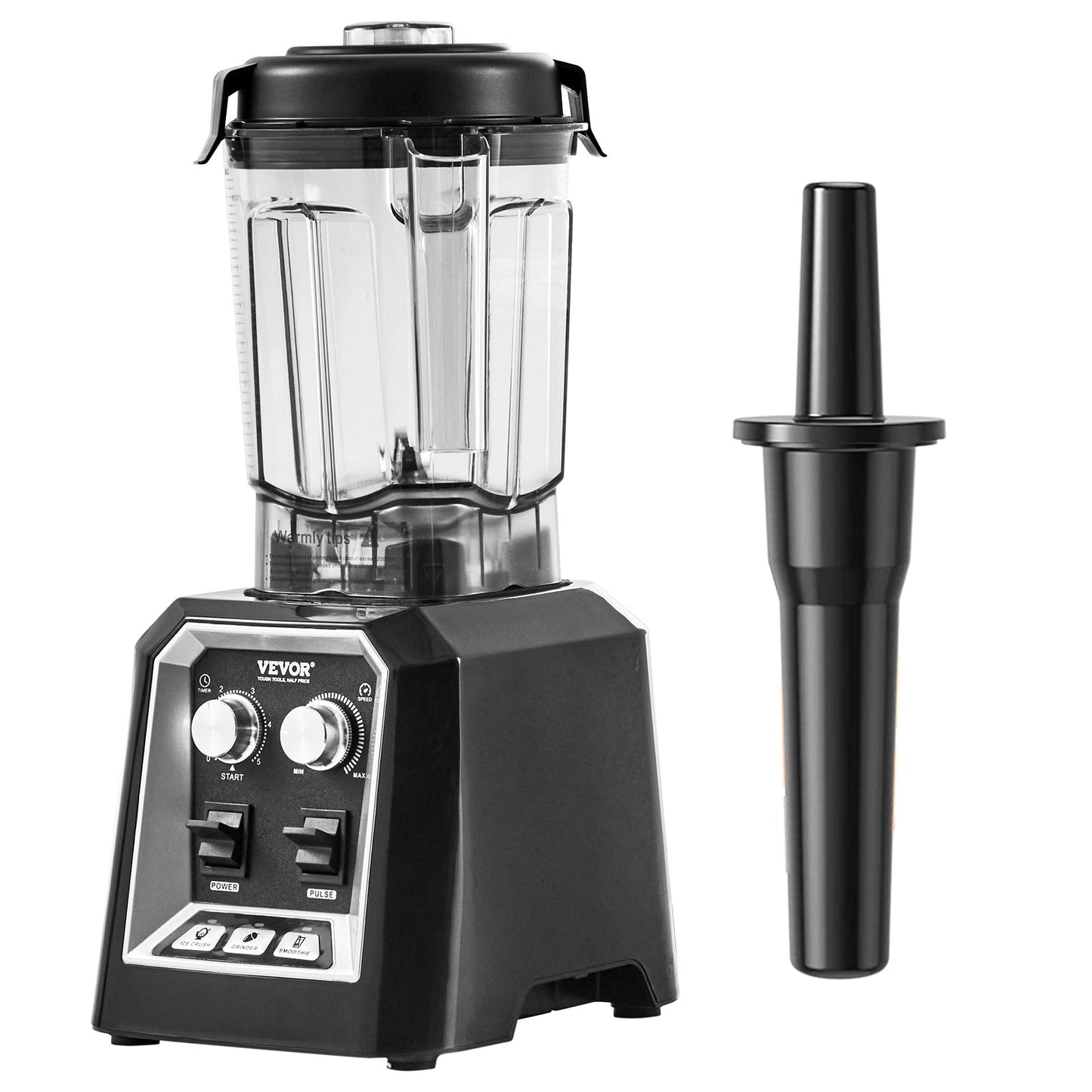 Professional Blender Commercial Countertop Blenders 68 oz Smoothies Shakes