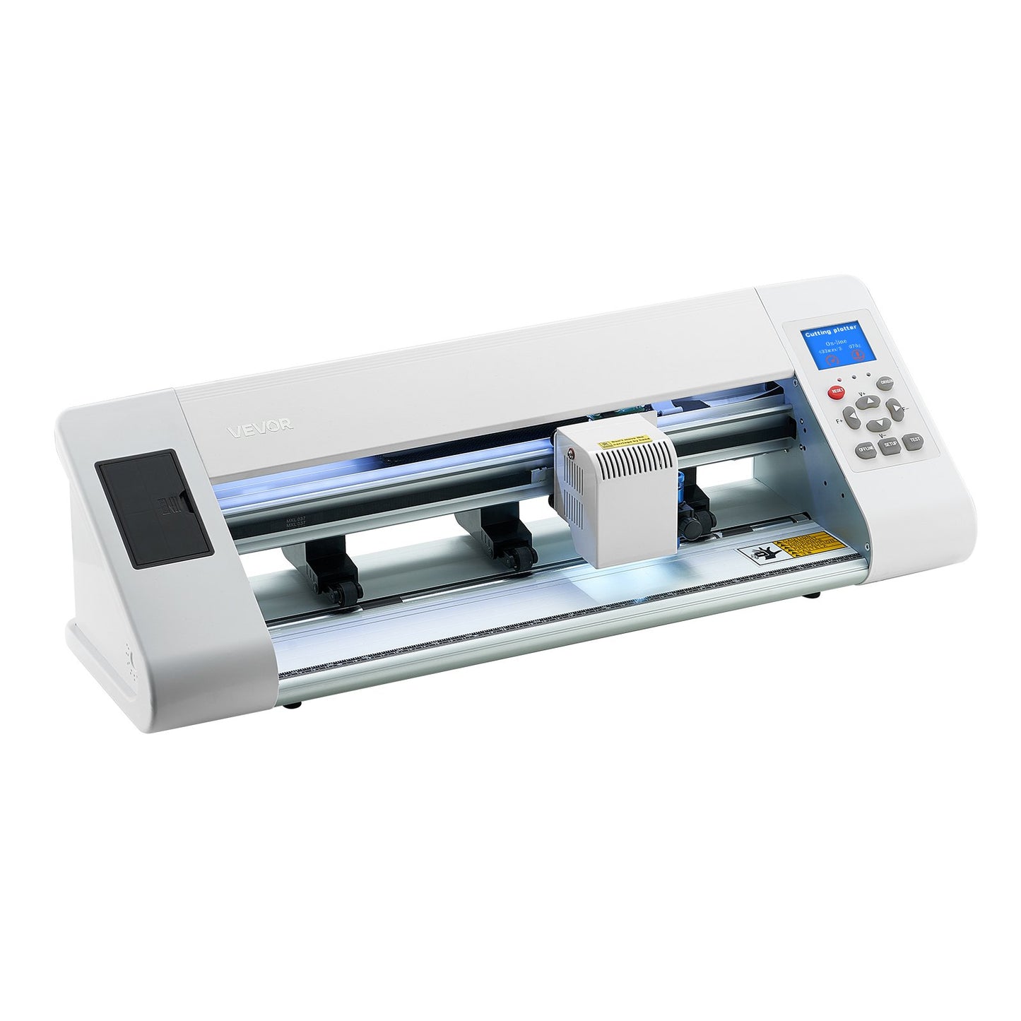 Cutting Machine, Automatic Edge Detection Vinyl Cutter Machine with Design Software and Materials, Compatible with Multiple File Formats, for Creating Customized DIY Crafts, Cards, Stickers