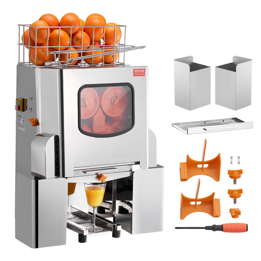 Commercial Orange Juicer Machine 120W Stainless Steel Press Extractor