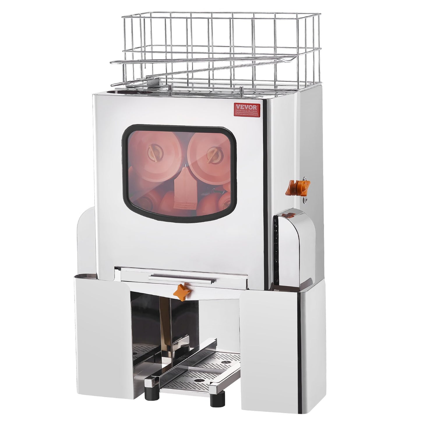 Commercial Orange Juicer Machine 120W Stainless Steel Press Extractor