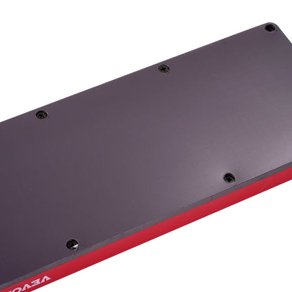 Steckschlüssel-Organizer-Set, 8-teilig, High-Rod-Steckschlüssel-Unterlegscheibe, schwarz und rot, für metrische SAE-