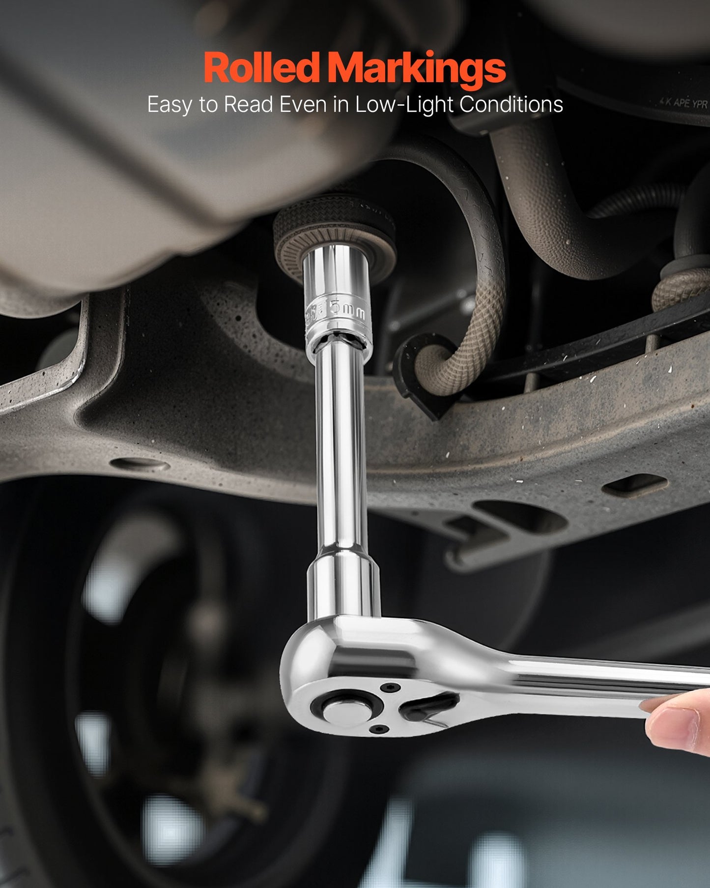 Socket Set, 149 Pieces, 3/8 & 1/4 & 1/2 inch Drive Socket and Ratchet Set, SAE and Metric, Deep and Shallow, Mechanic Tool Kit with Bits, Accessories, Storage Case, CR-V Alloy Steel, for Repair