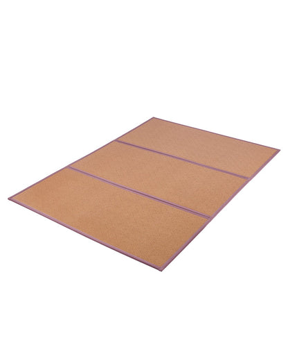Japanese tatami mat 80 x 55 in foldable tatami mattress made of natural rattan