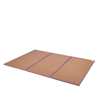 Japanese tatami mat 80 x 55 in foldable tatami mattress made of natural rattan