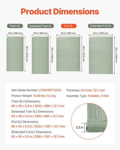 Japanese Tatami Mat Queen Foldable and Non-Slip Rush Grass Tatami Mattress