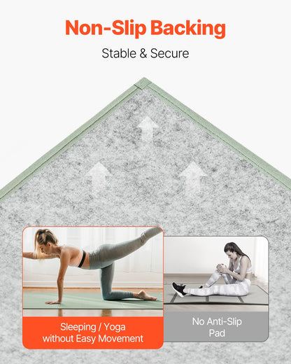 Japanese Tatami Mat King Foldable and Non-Slip Rush Grass Tatami Mattress