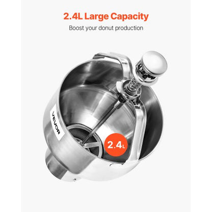 Donut Depositor Manual Donut Dropper Hopper Dispenser in Stainless Steel | EU