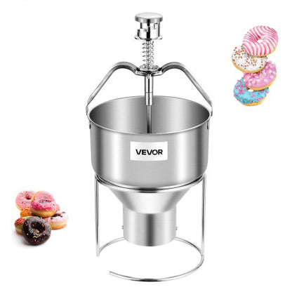 Donut Depositor Manual Donut Dropper Hopper Dispenser in Stainless Steel | EU