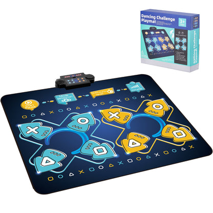 Dansmatta för barn Dansmatta Leksaker Två spelare present för 3+ år gamla flickor