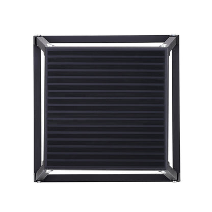 Plyometric Jump Box, 12 Inch Plyo Box, Steel Plyometric Platform and Jumping Agility Box, Anti-Slip Fitness Exercise Step Up Box for Home Gym Workout, Cardio Strength Training, Black