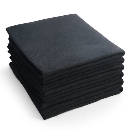 Carbon Felt Welding Blanket 6-Pack, 21" x 20" Flame Retardant Welding Blankets, Up to 1800°F Heat Resistant Felt Set, Cuttable Carbon Fiber Fire Retardant Insulation Welding Mat