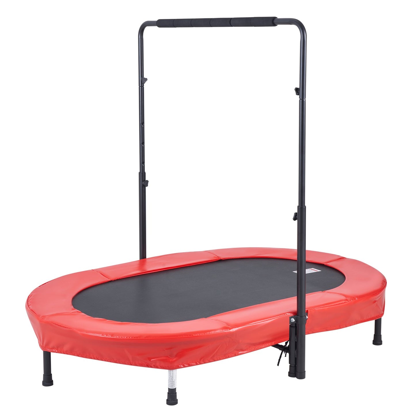 56" trampoline for kids foldable mini trampoline for toddlers indoor outdoor