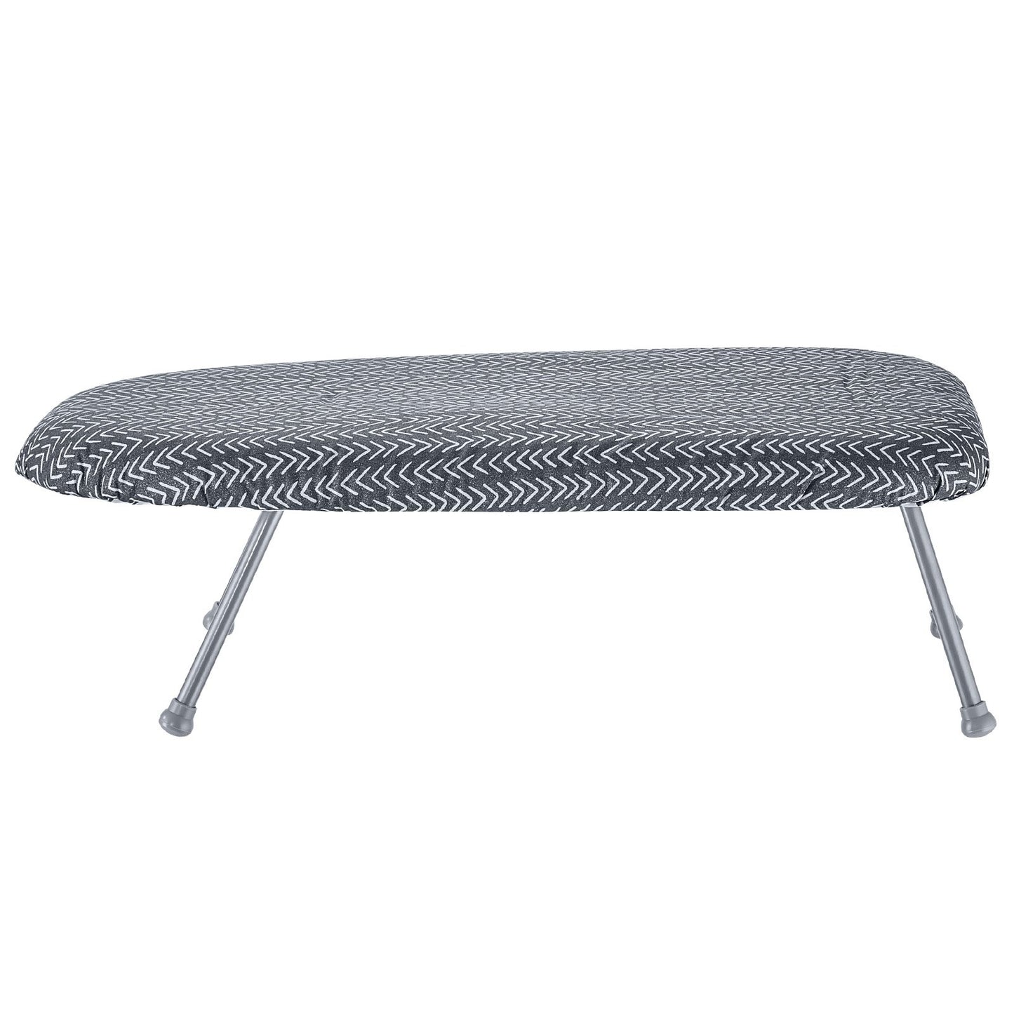 Tabletop ironing board 23.4 x 14.4, small ironing board with heat-resistant cover and 100% cotton cover, mini ironing board with 7 mm thick needle cotton layer for small spaces, travel use