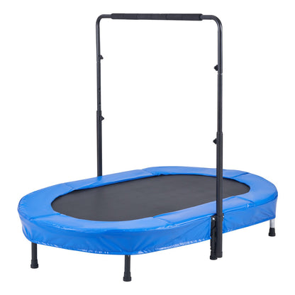 56" trampoline for kids foldable mini trampoline for toddlers indoor outdoor