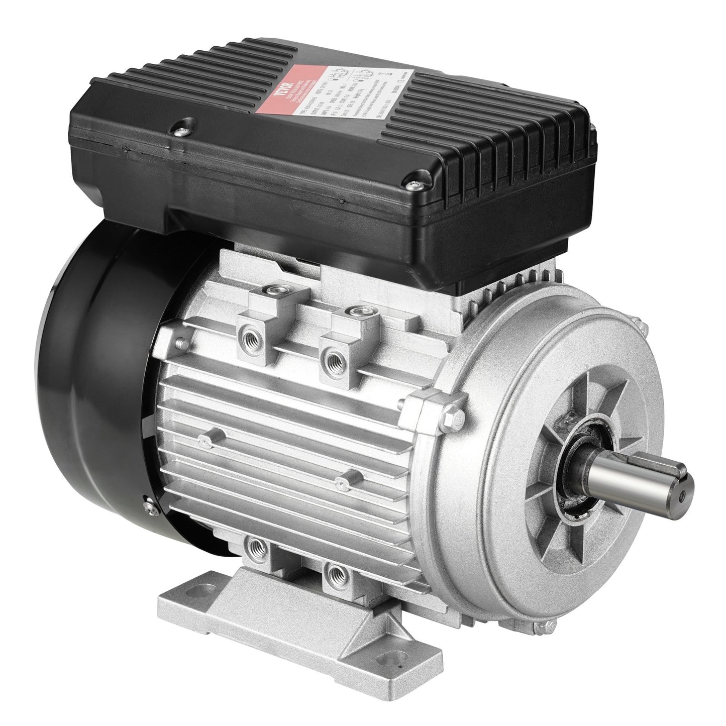 0.55KW electric motor 1400RPM AC 220~240V 4.5A 1-phase 19mm spline shaft