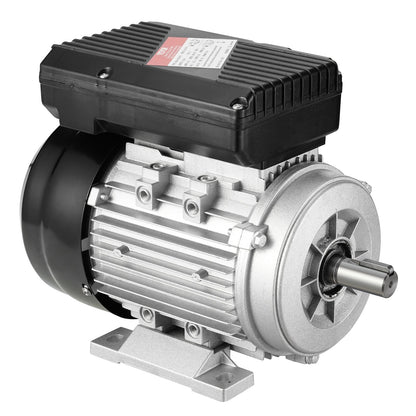 0.55KW electric motor 1400RPM AC 220~240V 4.5A 1-phase 19mm spline shaft