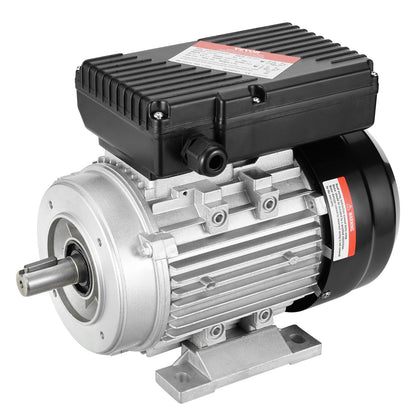 0.55KW electric motor 1400RPM AC 220~240V 4.5A 1-phase 19mm spline shaft