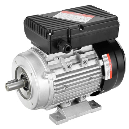 0.55KW electric motor 1400RPM AC 220~240V 4.5A 1-phase 19mm spline shaft