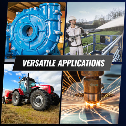 2,2 kW Elektromotor 2890 U/min Wechselstrom 400 V 50 Hz 4,7 A 3-phasig 24 mm Keilwelle