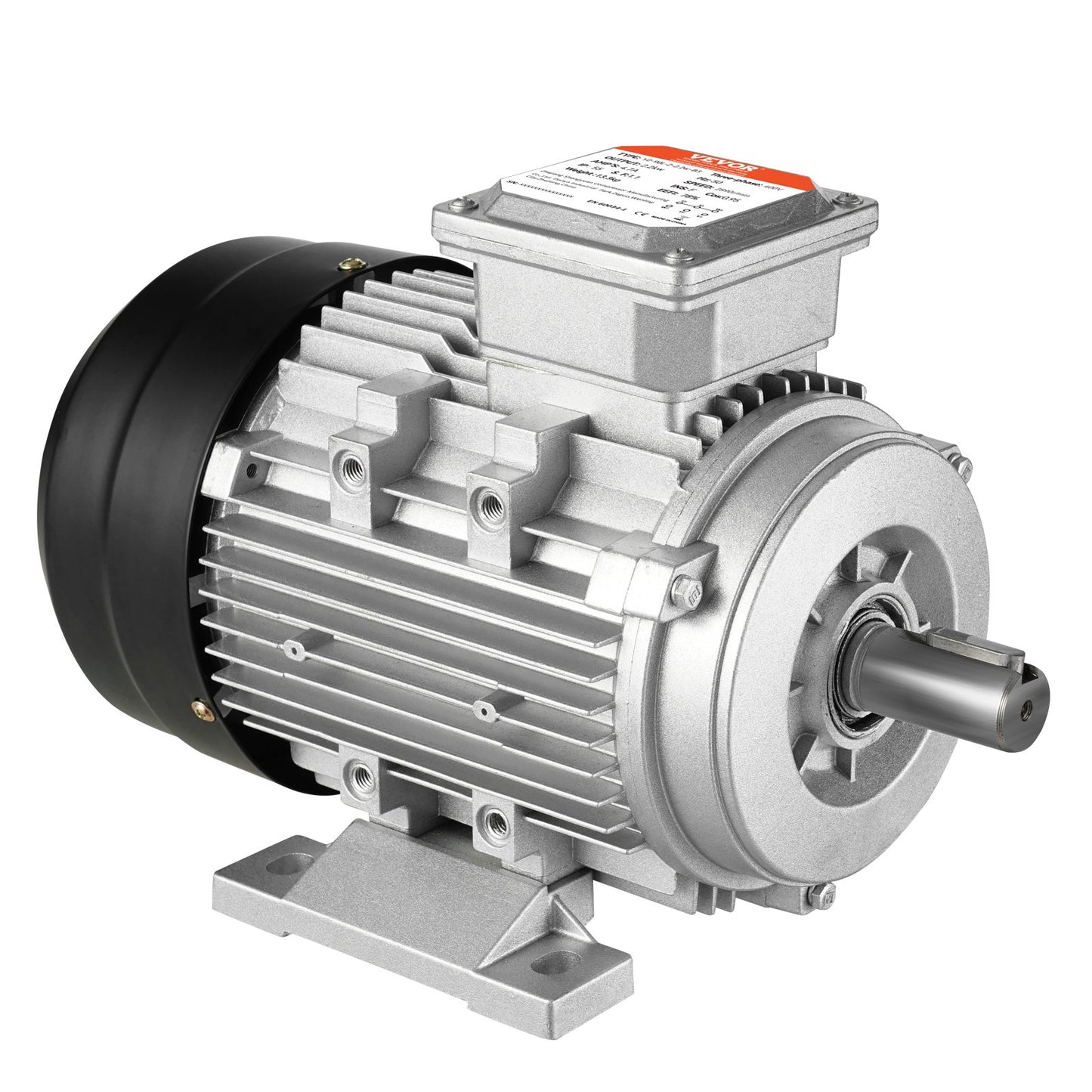 1,5KW Elektromotor 3000 U/min AC230/400V 9,5A/3,5A 3-phasig 24mm Keilwelle