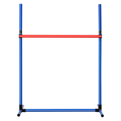 Hunde-Agility-Trainingsausrüstung, 4-teiliges Set mit Hürden und Springring-Hindernissen