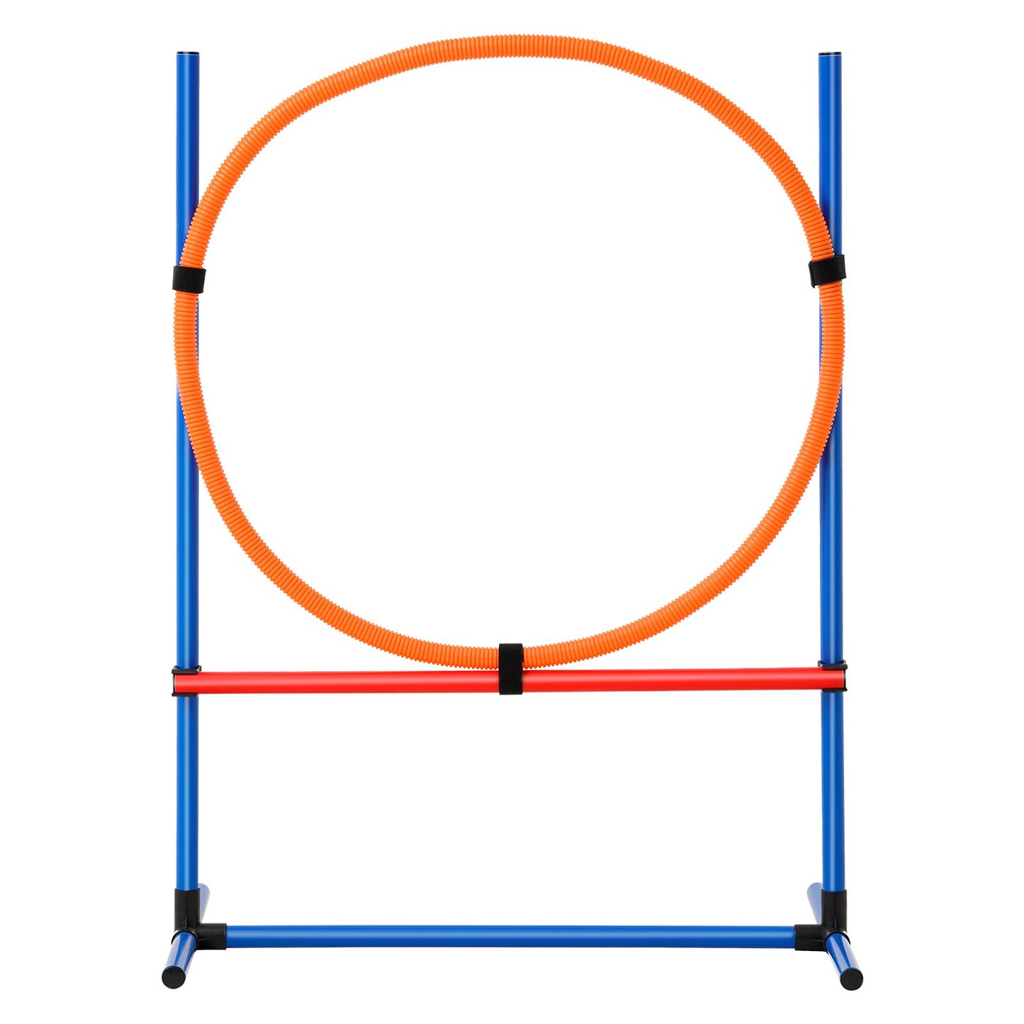 Dog Agility Training Equipment 4 PCS Set with Obstacles Jump Ring Pause Box