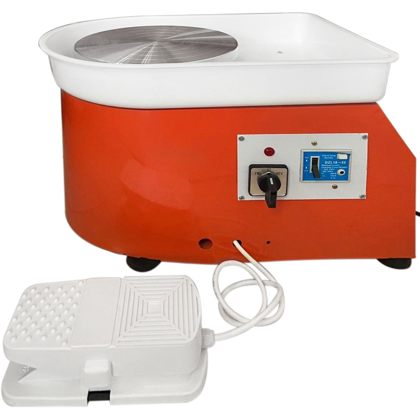 Electric Pottery Wheel Ceramic Machine 25cm Pottery Wheel Machine 280W Pottery DIY Kit with Molding Tool Set for Pottery Work Pottery Clay