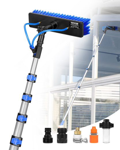 Water Fed Pole Kit 9m Solar Panel Cleaning Pole with Extendable Handle