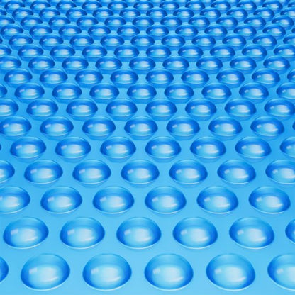 Solar Pool Cover, 32 x 16 ft Rectangle Solar Blanket for Pools, Inground Above Ground Swimming Pool Solar Cover, 12 mil Solar Covers Blue