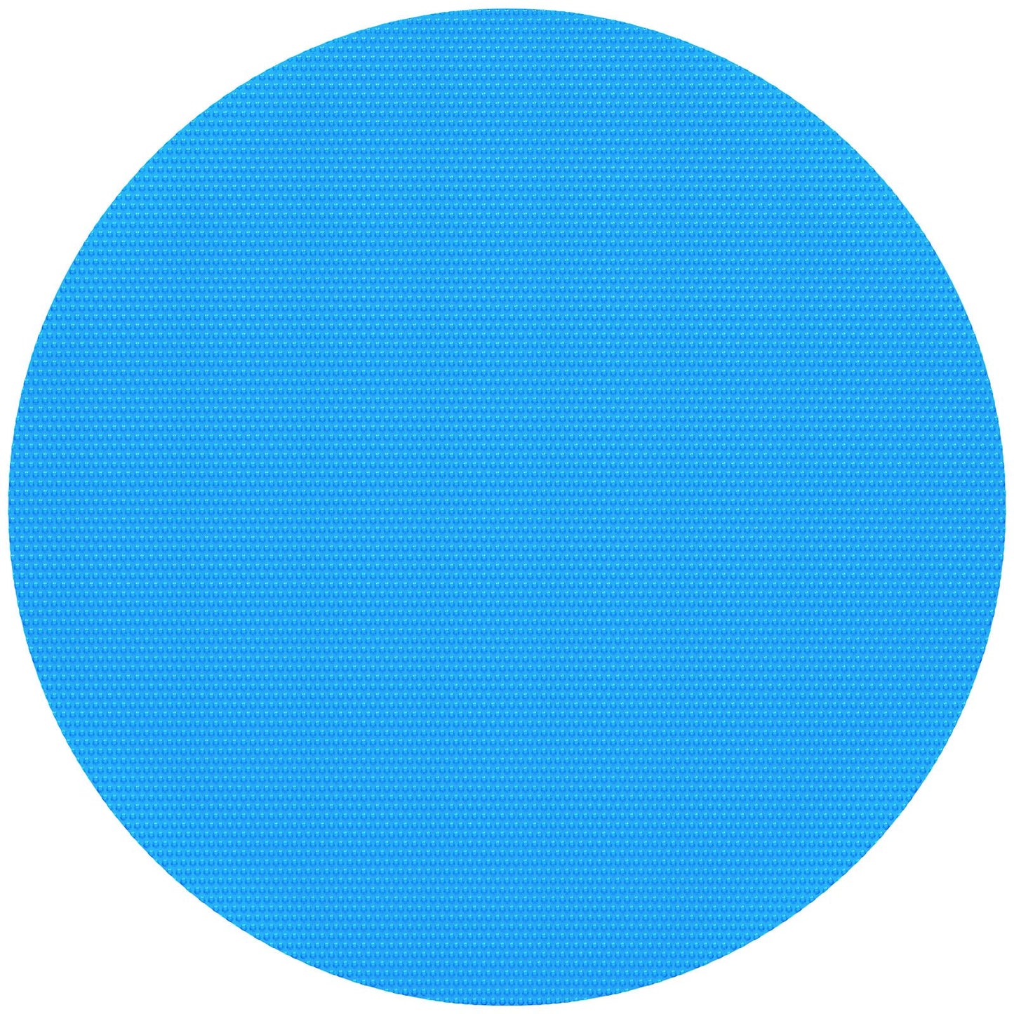 Solar Pool Cover, Φ10 ft Rund Solar Filt för Pooler, Inground Ojord Pool Solar Cover, 15 mil Solar Covers Blå