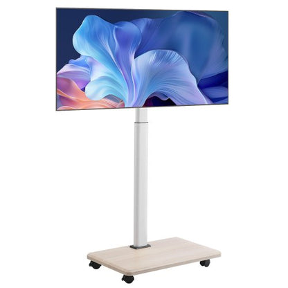 Rullande TV-stativ Mobil TV-vagn Rymmer upp till 49 kg för 32-70 tums skärmar |  EU