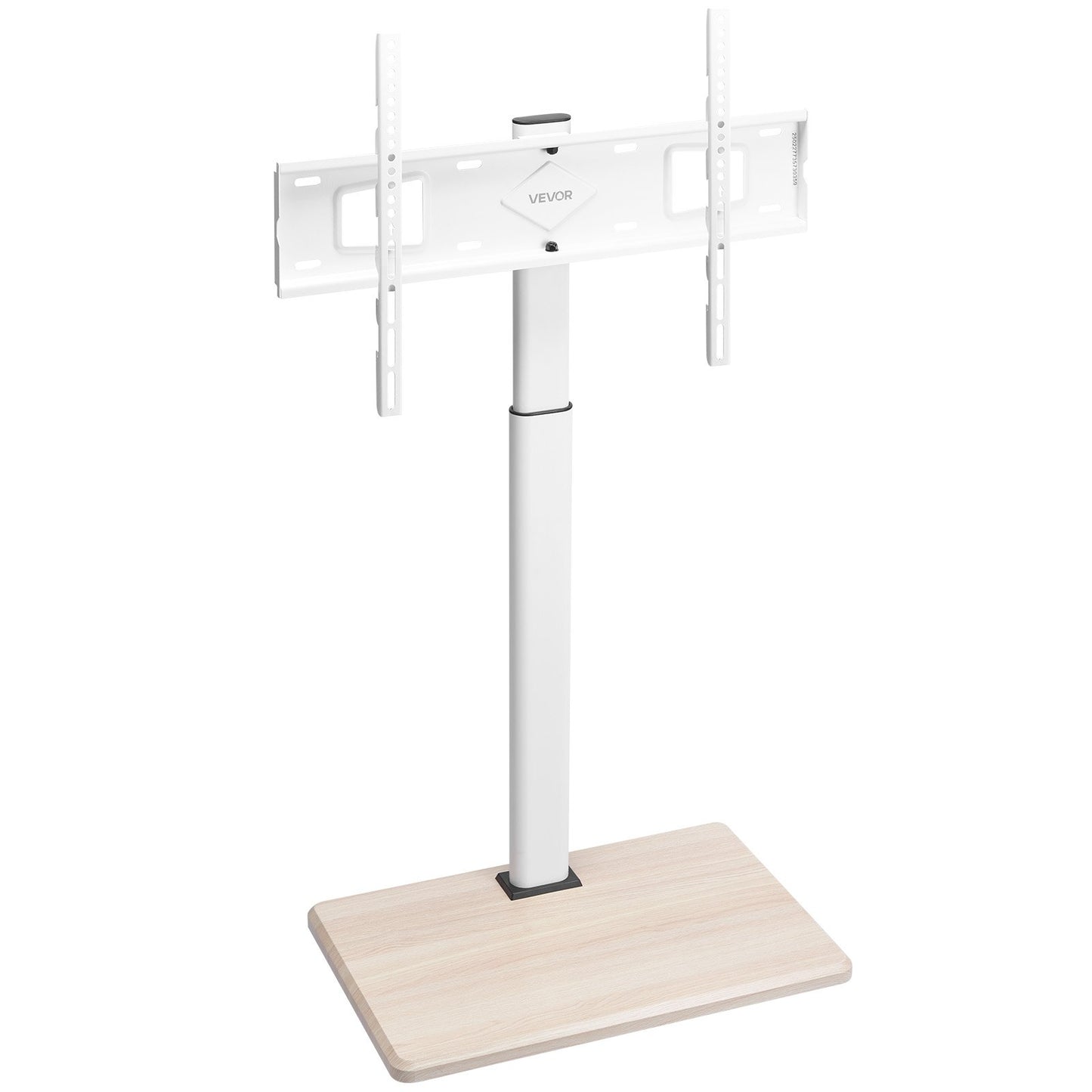 Rolling TV Stand, Mobile TV Cart for 32-70 Inch Screens, 25° Left-Right Rotation and Height Adjustable TV Mount on Wheels, Holds up to 99 lbs for Corner, Bedroom, Outdoor, Max VESA 600x400mm