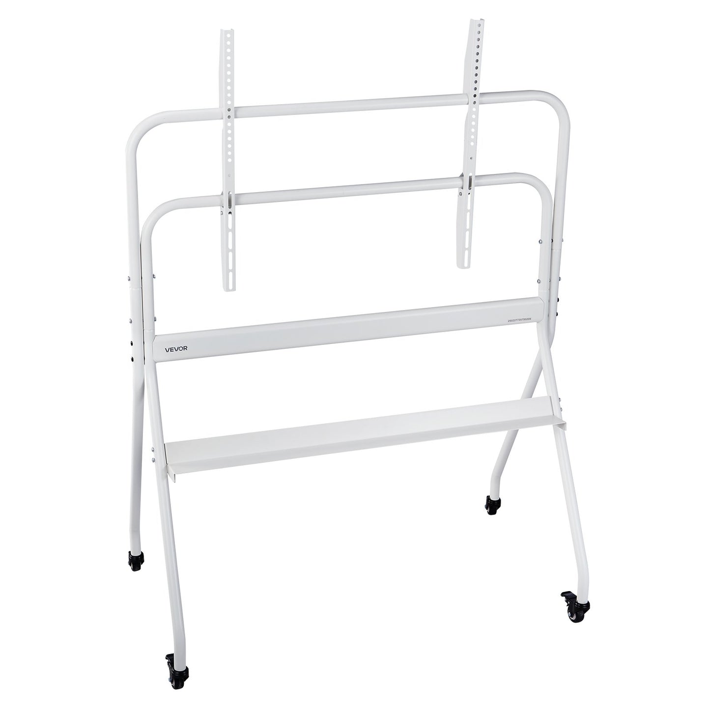 Rolling TV Stand, Mobile TV Cart for 35-100 Inch LED/LCD/OLED Flat/Curved TVs, Portable Monitor Stand with Wheels Hold up to 198 lbs for Living Room, Bedroom, Office, Outdoor, Max VESA 800x600mm