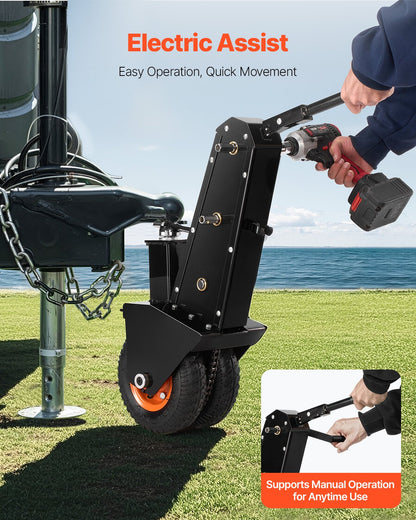 Anhängerwagen, 1000 Pfund Tragkraft, Anhängertransportwagen, 2 und 2-5/16 Zoll Kugeln