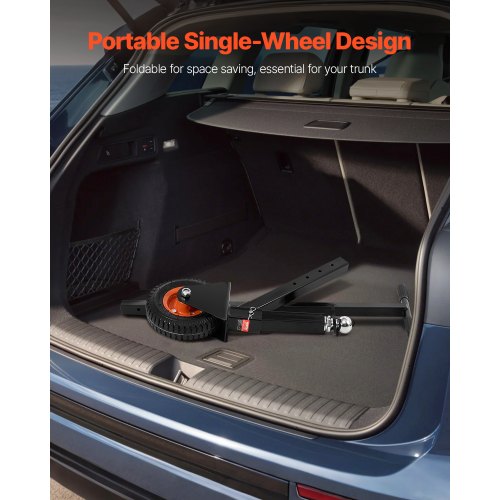 300lbs verstellbarer Anhängerwagen, 16,5 und 22 Zoll Höhe, 1-7/8 und 2 Zoll Kugeln