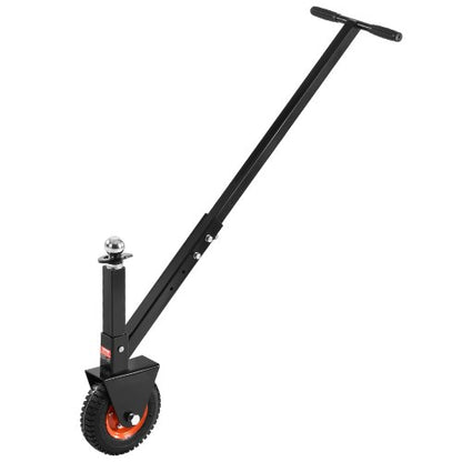 Trailer Dolly, 300lbs Tongue Weight Capacity, 16.5 inch and 22 inch Height Adjustable Trailer Dolly, with 1-7/8 inch and 2 inch Balls, 8.5 inch Pneumatic Rubber Tire, for Moving RV Trailer