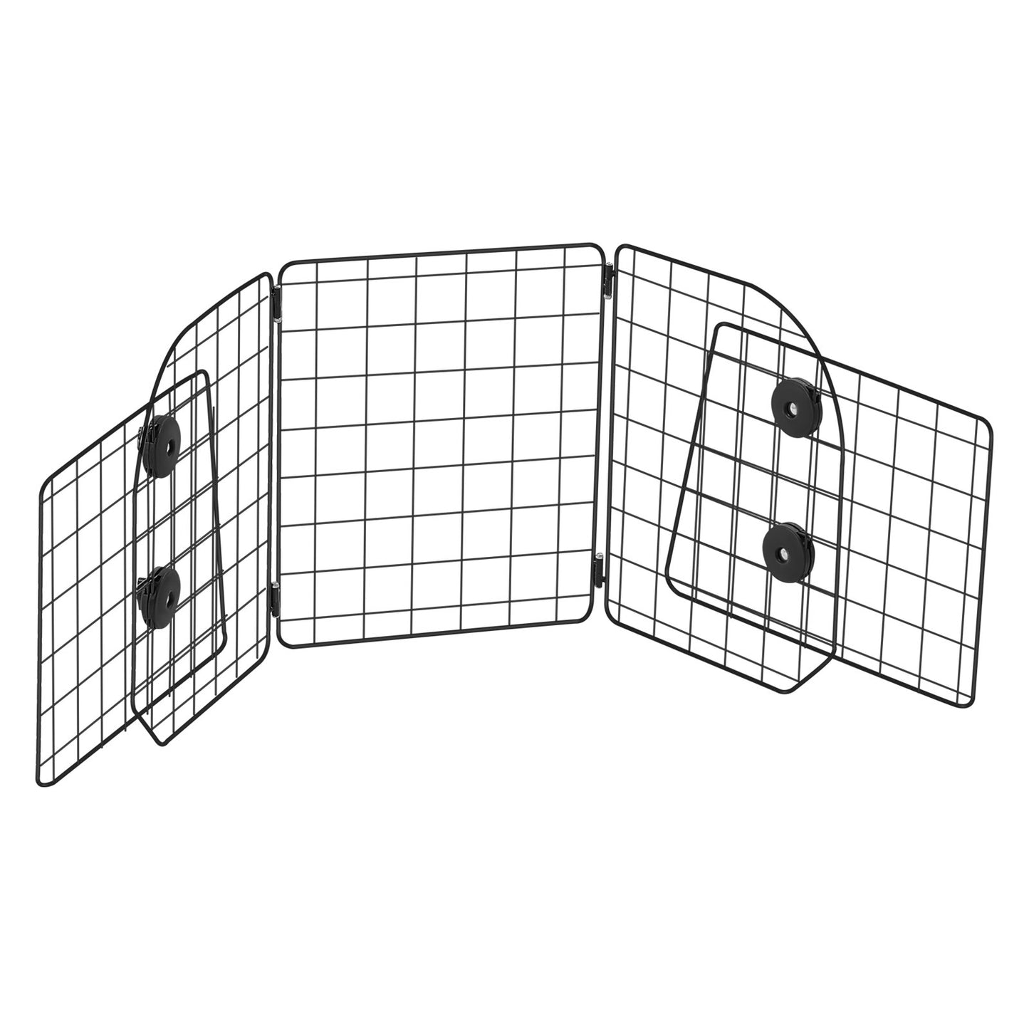 Hunde-Autobarriere 38,5"-61,6" verstellbare Haustier-Trennwand für den Laderaum
