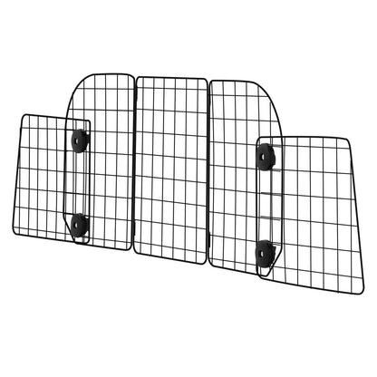 Hunde-Autobarriere 38,5"-61,6" verstellbare Haustier-Trennwand für den Laderaum