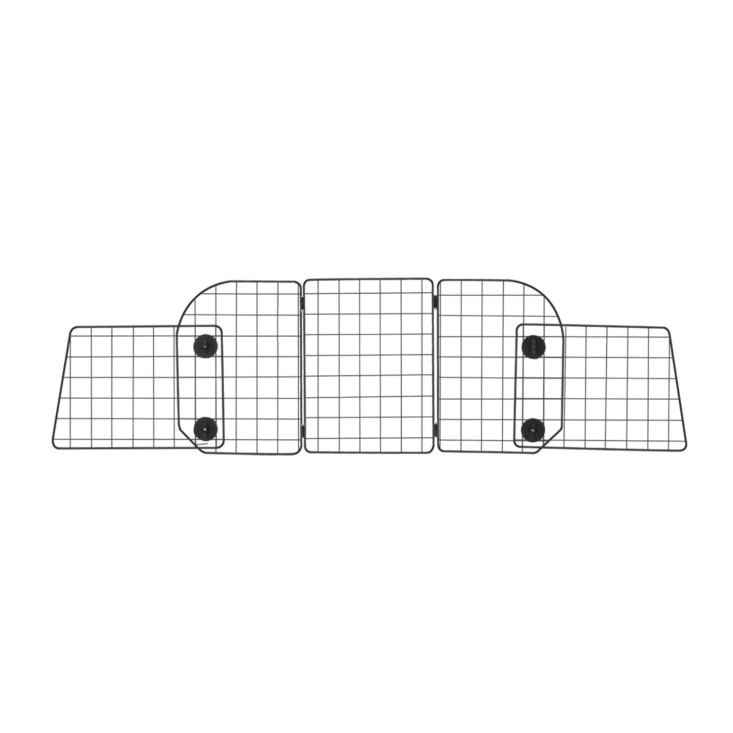 Hunde-Autobarriere, 93–152 cm, verstellbare Haustier-Trennwand für den Laderaum