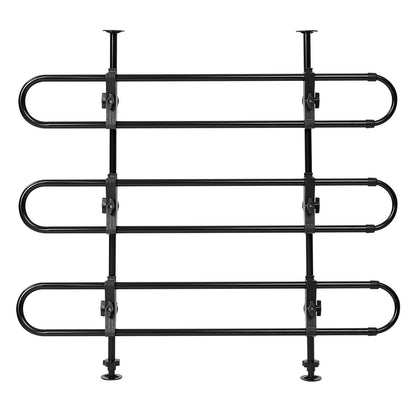 Dog Car Barrier Metal Adjustable Pet Barrier Universal-Fit Pet Divider