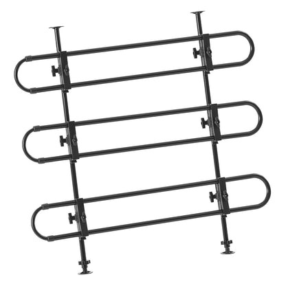 Dog Car Barrier Metal Adjustable Pet Barrier Universal-Fit Pet Divider